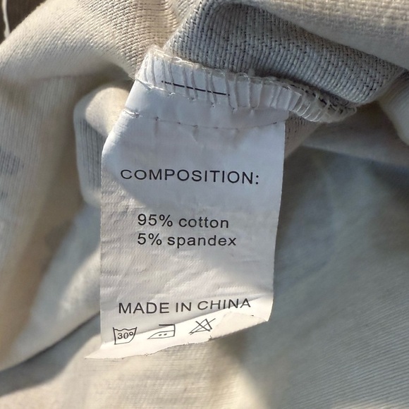 Boutique Brand Cris Cris Cow Print Wide Leg Jeans Medium New - Picture 8 of 8